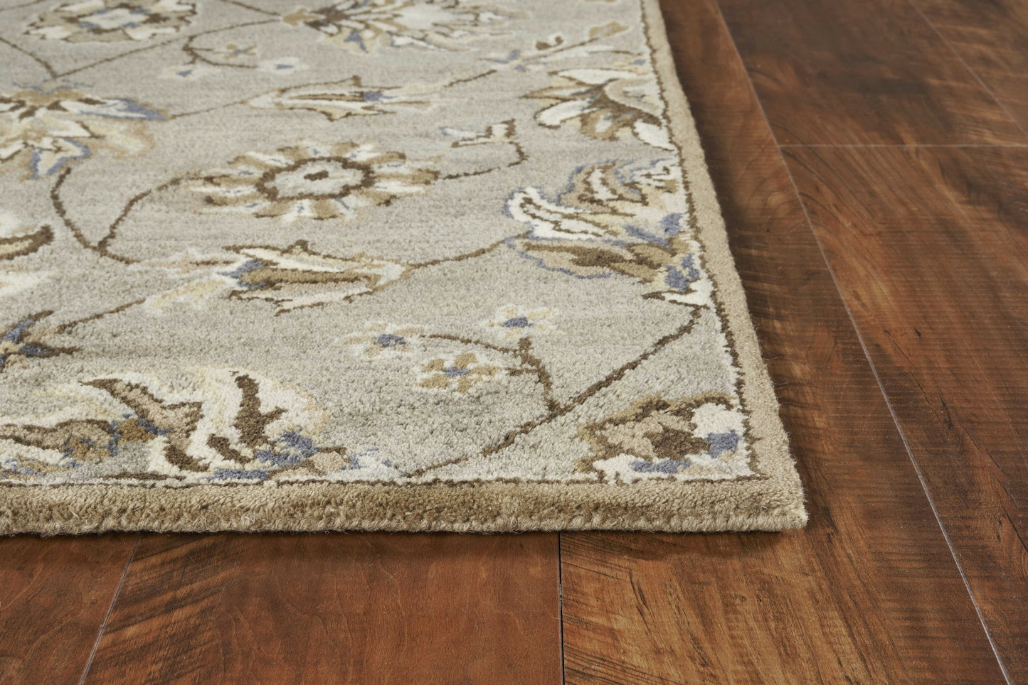 8 x 10 6 Wool Grey Rug