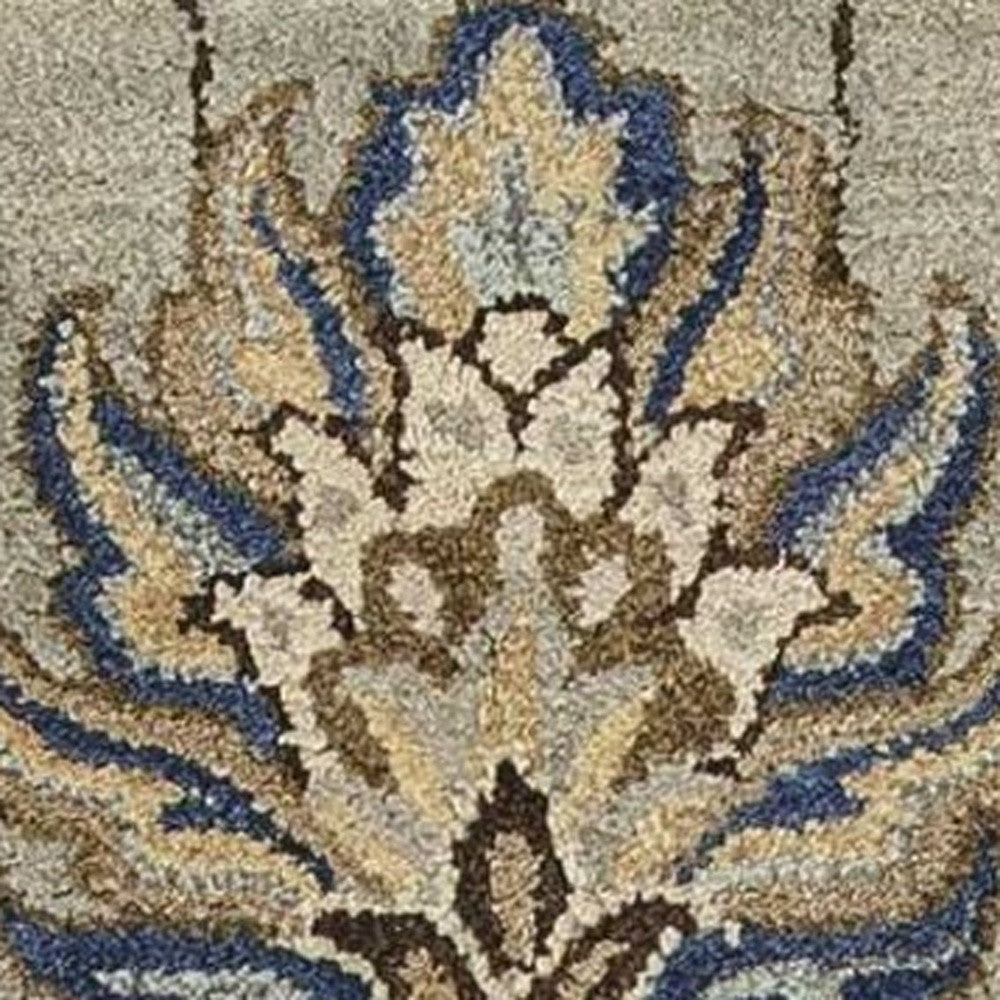 8 x 10 6 Wool Grey Rug
