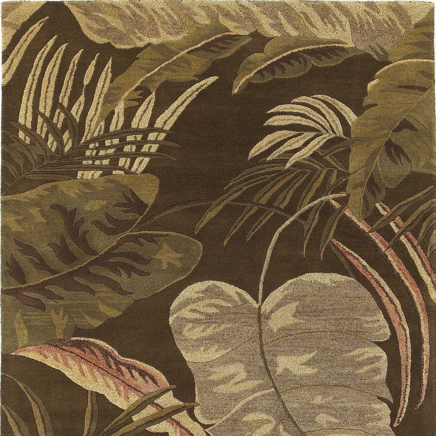 8 x 10 6 Wool Mocha Rug