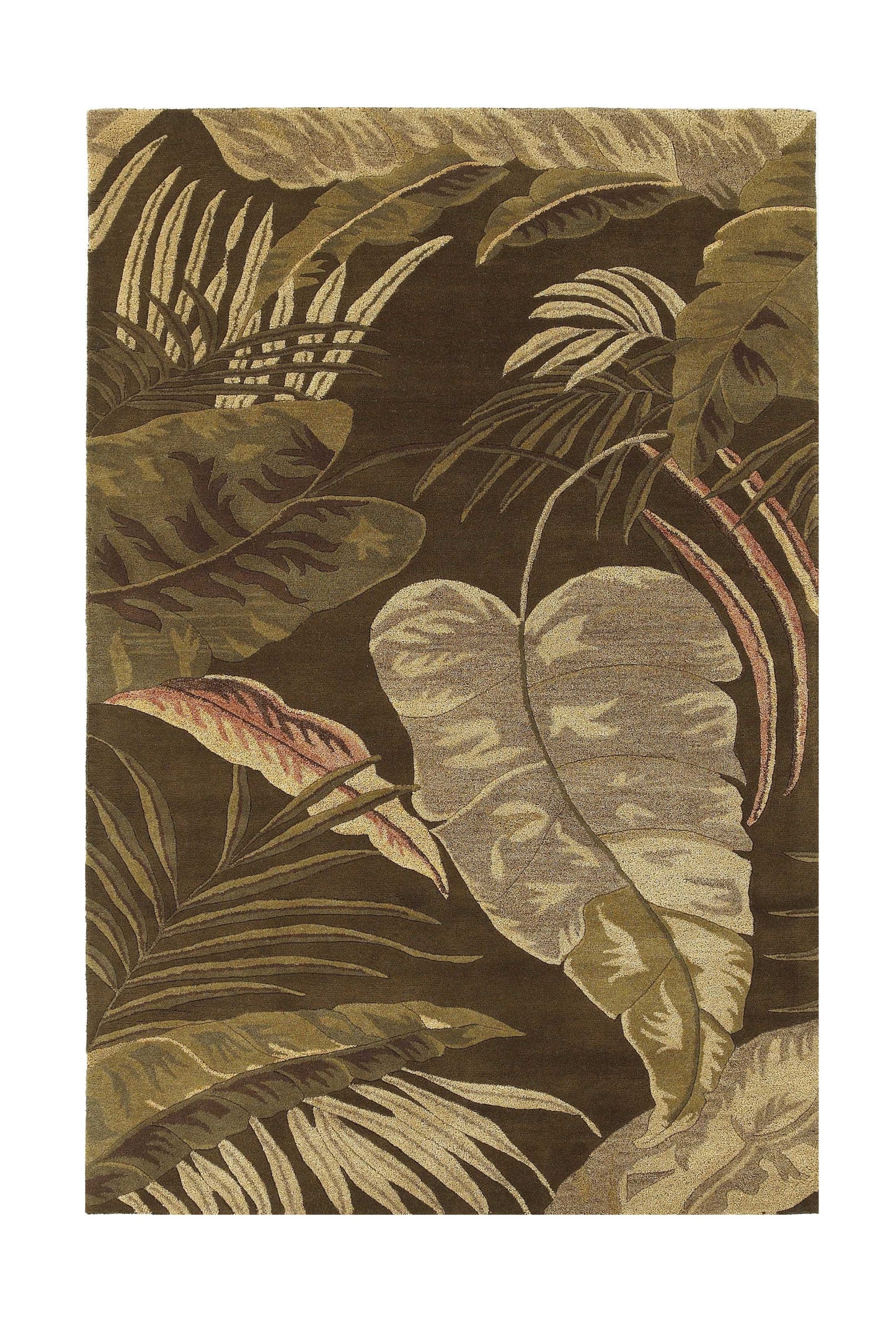 8 x 10 6 Wool Mocha Rug