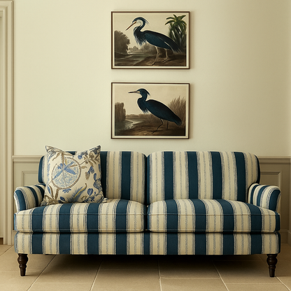 Chalfont Pillow in Porcelain Blue