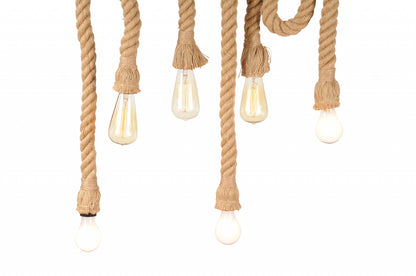 6 Bulb Medusa Pendant Light