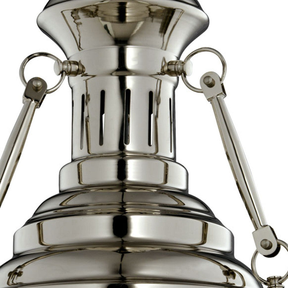 Silver Ceiling Light