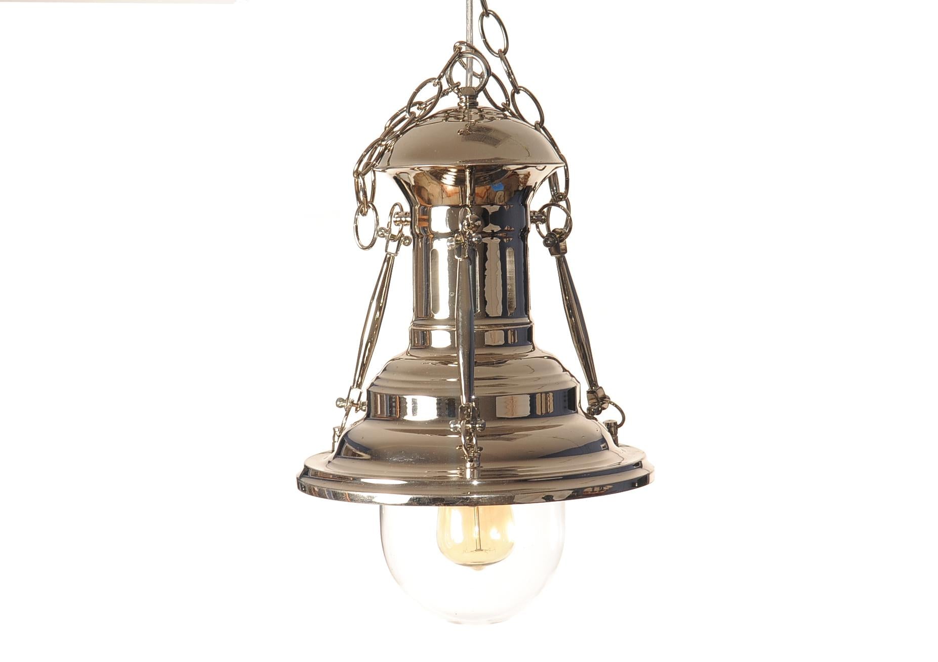 Silver Ceiling Light