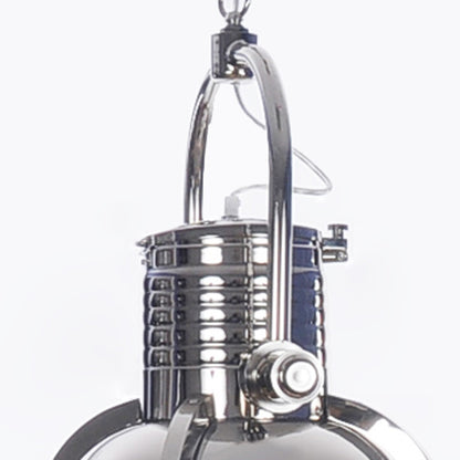 Large Steel Pendant Light