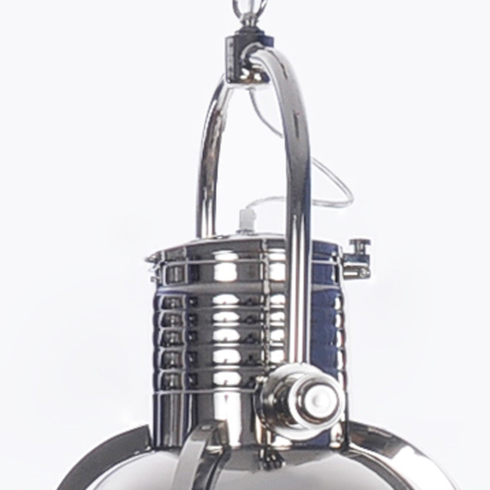 Silver Ceiling Light