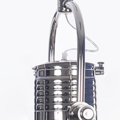 Large Steel Pendant Light