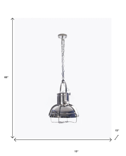Silver Ceiling Light