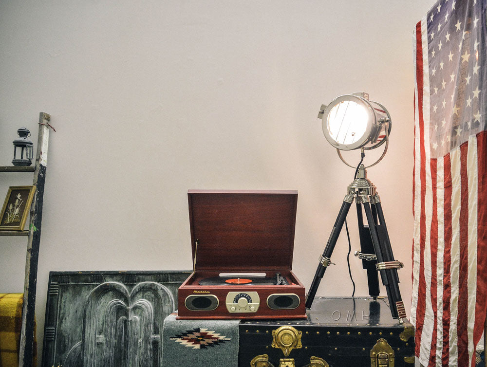 Stainless Steel Table Lamp