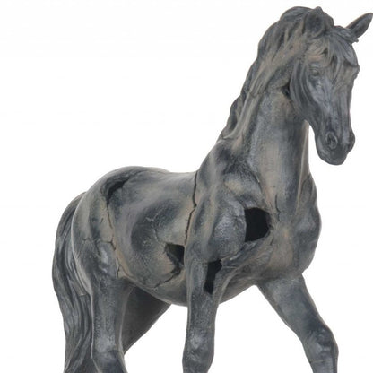 Handmade Rustic Horse Statue