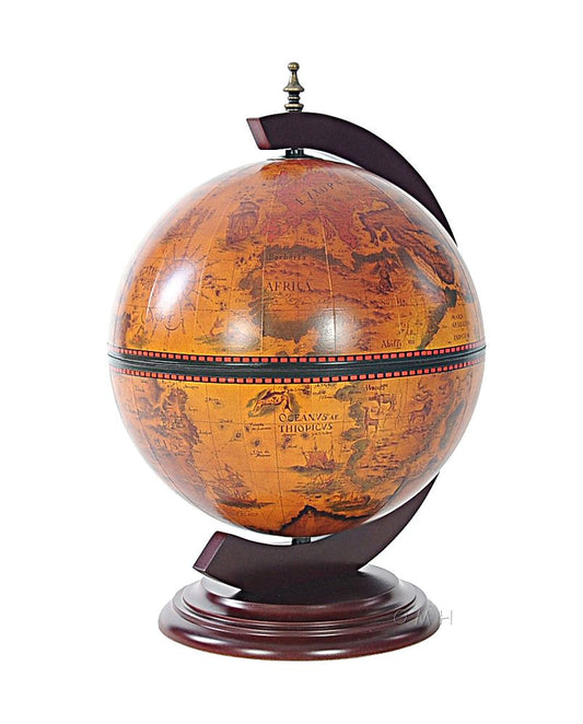 Red Globe With Chess Holder