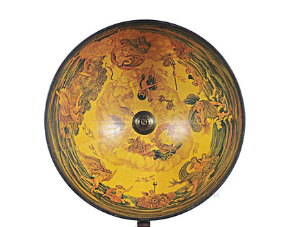 Red Globe With Chess Holder