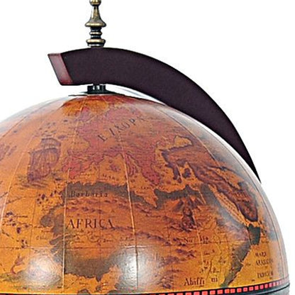 Red Globe With Chess Holder