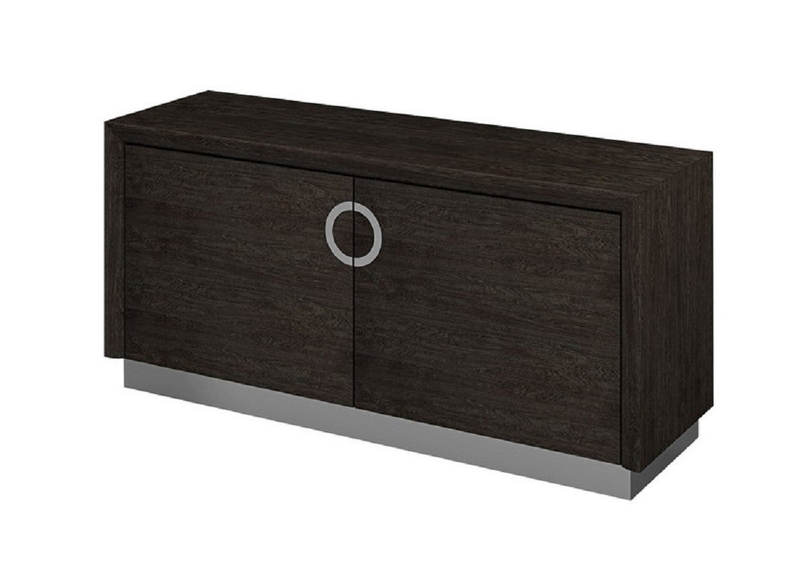 Gray Sideboard Table w/ 2 Doors