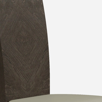 Gray & Espresso Dining Chair - Set of 2