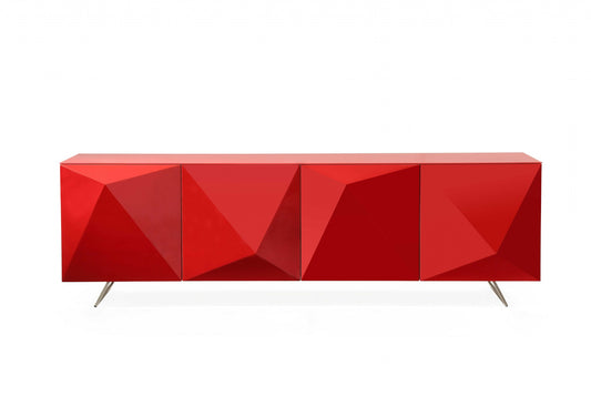 Red Metal Buffet