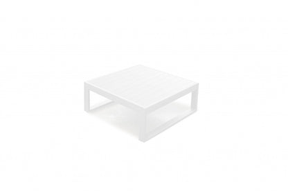 White Aluminum Coffee Table