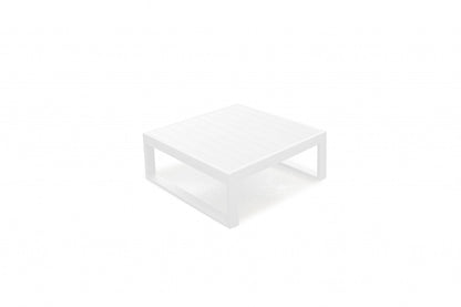 White Aluminum Coffee Table
