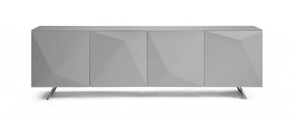 Grey Glass Buffet