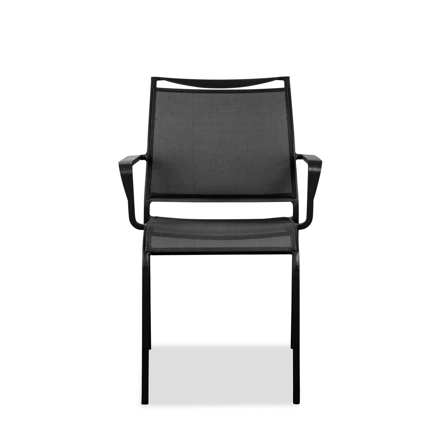 Gray Metal Dining Chairs - Set of 4