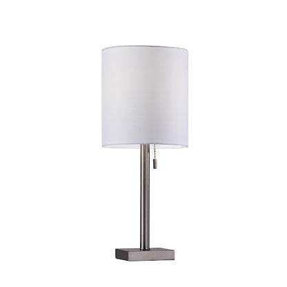 Brushed Steel Table Lamp