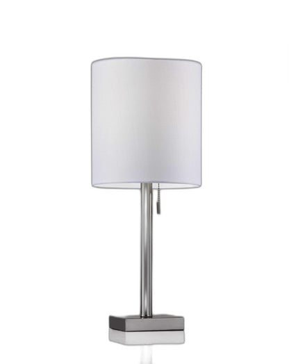 Brushed Steel Table Lamp