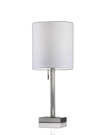 Brushed Steel Table Lamp