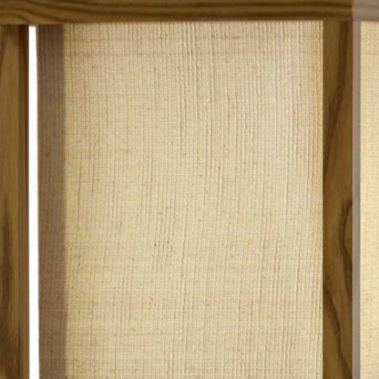 Floor Lamp w/ Natural Wood Finish Storage Shelves