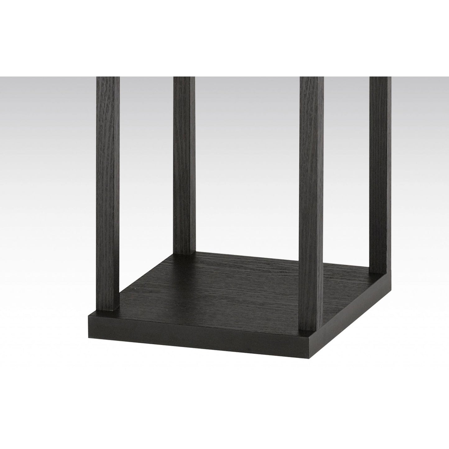 H Sleek Column Style Floor Lamp w/ Storage