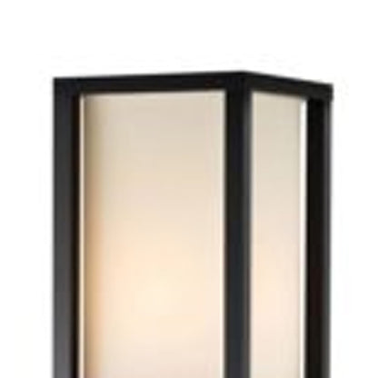 H Sleek Column Style Floor Lamp w/ Storage