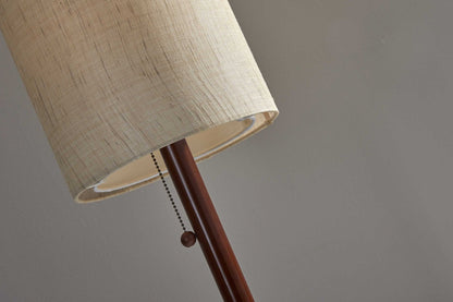 Solid Wood Floor Lamp w/ Shade