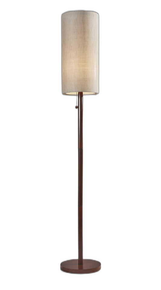 Solid Wood Floor Lamp w/ Shade