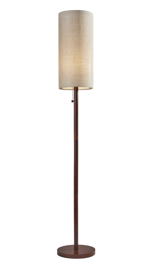 Solid Wood Floor Lamp w/ Shade