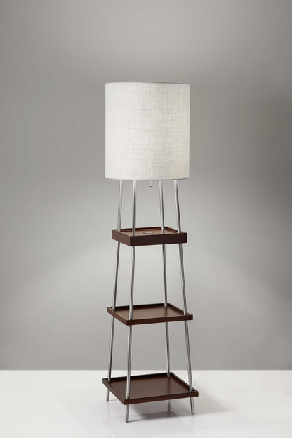Column Floor Lamp w/ Shade