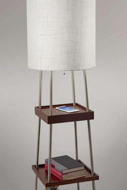 Column Floor Lamp w/ Shade