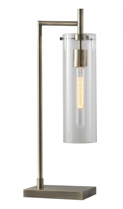 Brass w/ Clear Shade