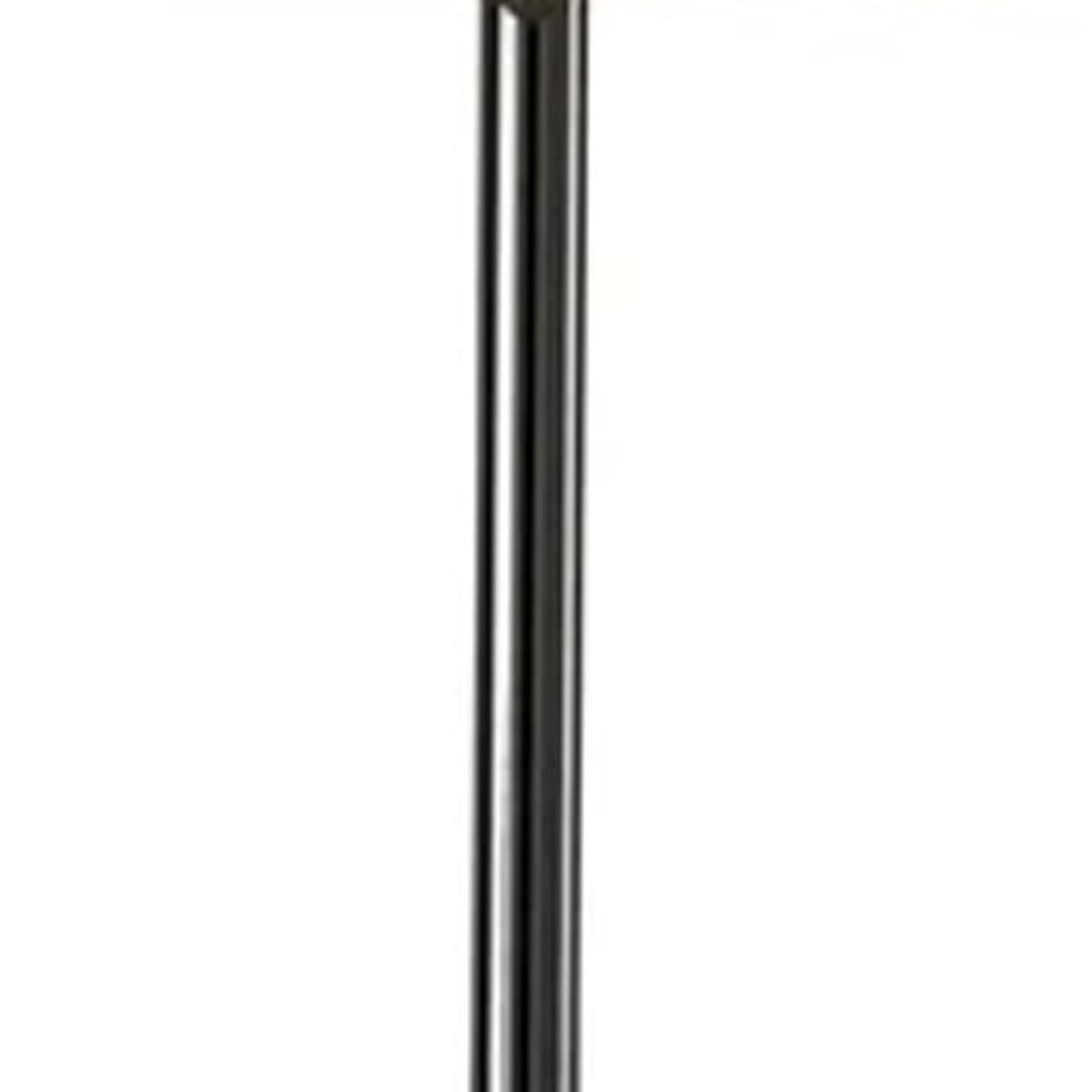 Black Nickel Finish Tall Shade Table Lamp