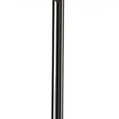Black Nickel Finish Tall Shade Table Lamp