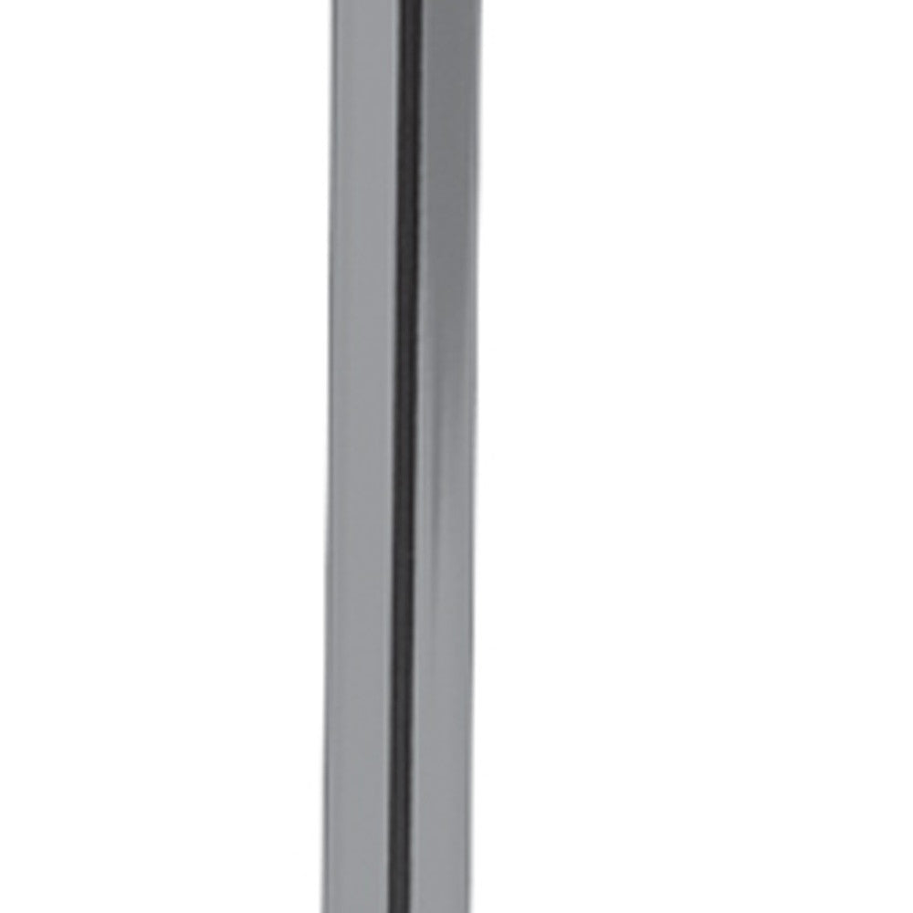 Black Nickel Finish Tall Shade Table Lamp