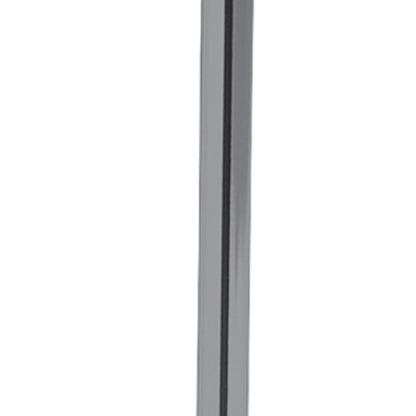 Black Nickel Finish Tall Shade Table Lamp