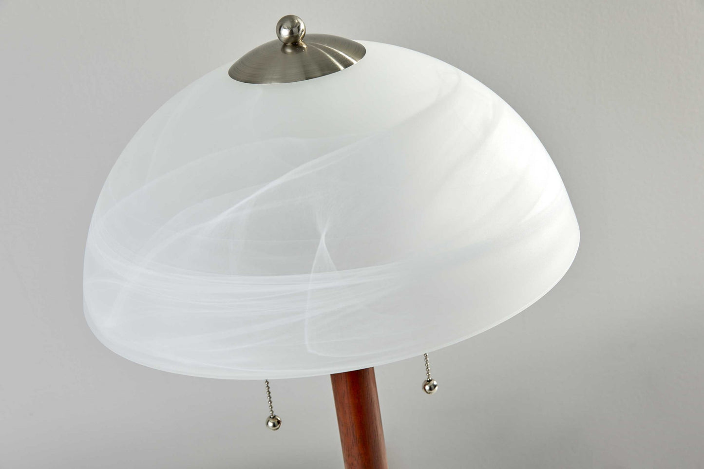Silver Standard Table Lamp w/ Shade