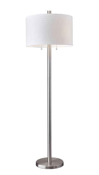 Two Light Floor Lamp w/ Shade