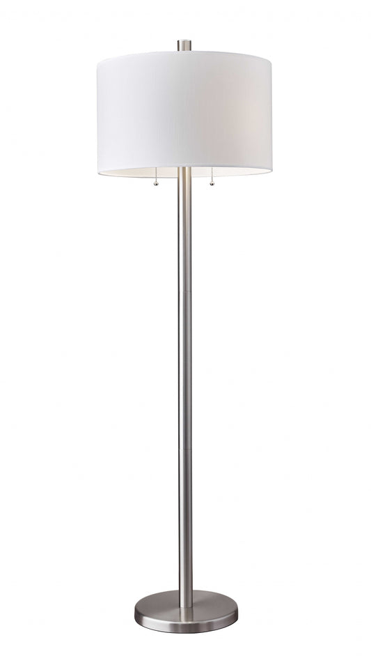 Two Light Floor Lamp w/ Shade