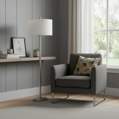 Two Light Floor Lamp w/ Shade