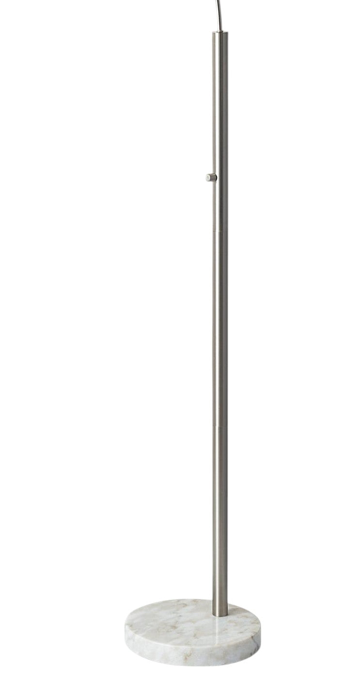 Reading Nook Floor Lamp w/ Adjustable Grey Shade