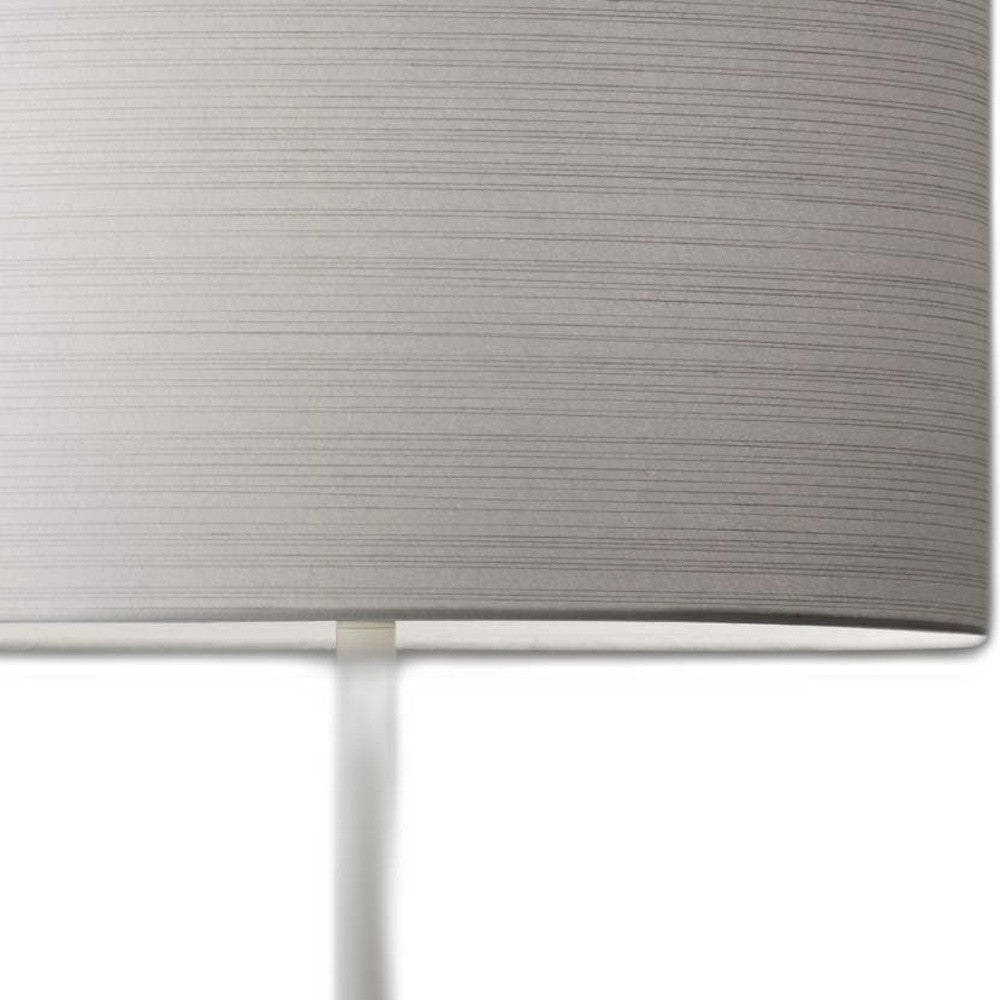 White On White Table Lamp