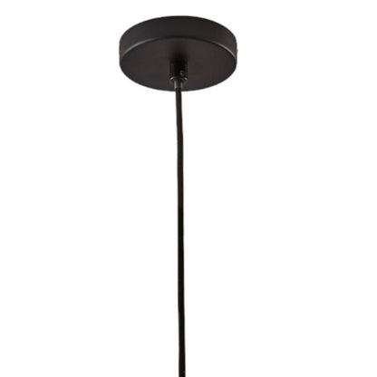 Caged Black Large Ceiling Pendant