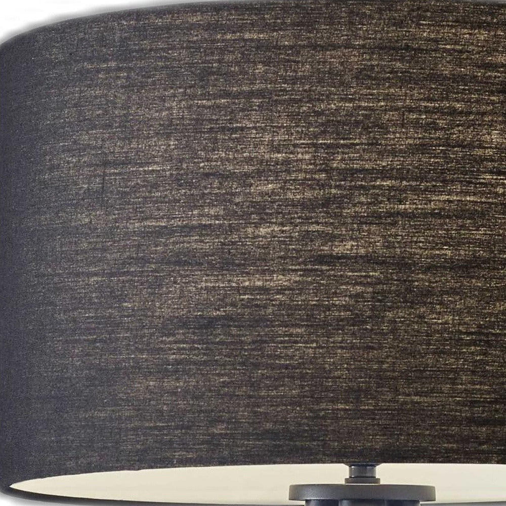 Black Tripod Floor Lamp w/ Shade