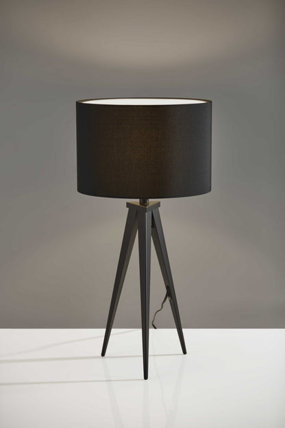 Treble Black Table Lamp