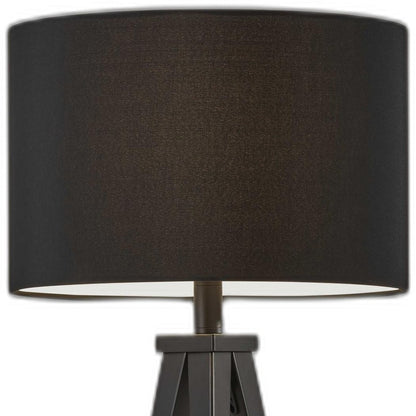 Treble Black Table Lamp